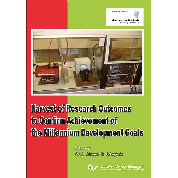 Harvest of research outcomes to confirm achievement of the millennium development goals, Simeon O. Jekayinfa