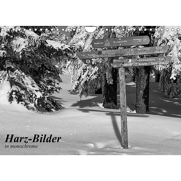 Harz-Bilder in monochrome (Wandkalender 2023 DIN A4 quer), Andreas Levi