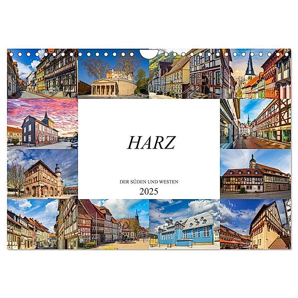 Harz der Süden und Westen (Wandkalender 2025 DIN A4 quer), CALVENDO Monatskalender, Calvendo, Dirk Meutzner