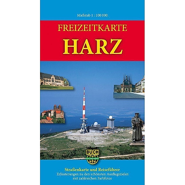 Harz, Freizeitkarte, Bernhard Spachmüller, Marion Schmidt