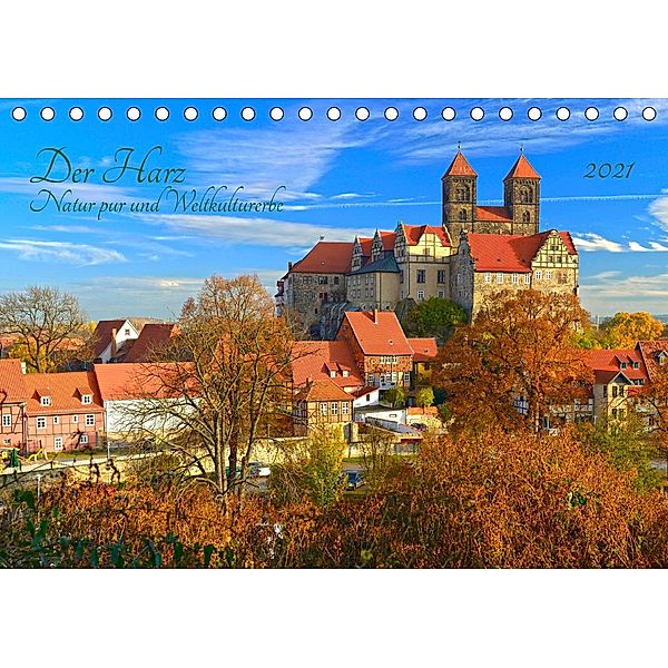 Harz Natur pur und Weltkulturerbe (Tischkalender 2021 DIN A5 quer), Prime Selection