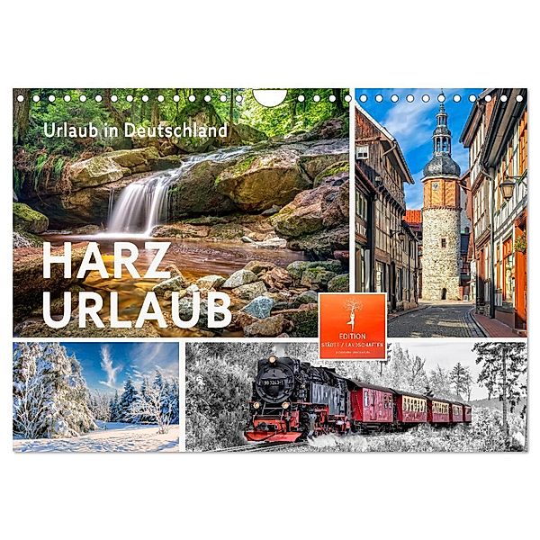 Harz - Urlaub (Wandkalender 2025 DIN A4 quer), CALVENDO Monatskalender, Calvendo, Peter Roder
