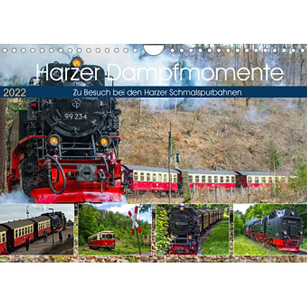Harzer Dampfmomente (Wandkalender 2022 DIN A4 quer), Holger Felix