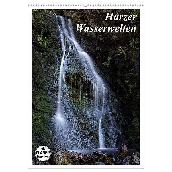 Harzer Wasserwelten (Wandkalender 2024 DIN A2 hoch), CALVENDO Monatskalender, Andreas Levi
