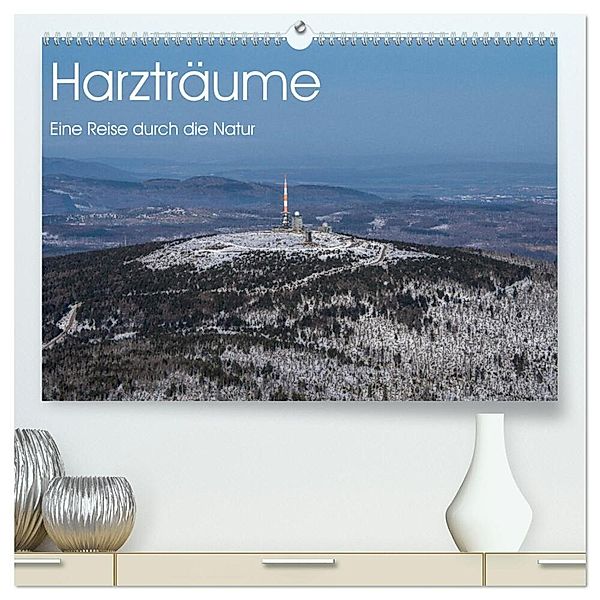 Harzträume - Eine Reise durch die Natur (hochwertiger Premium Wandkalender 2024 DIN A2 quer), Kunstdruck in Hochglanz, Denise Henze