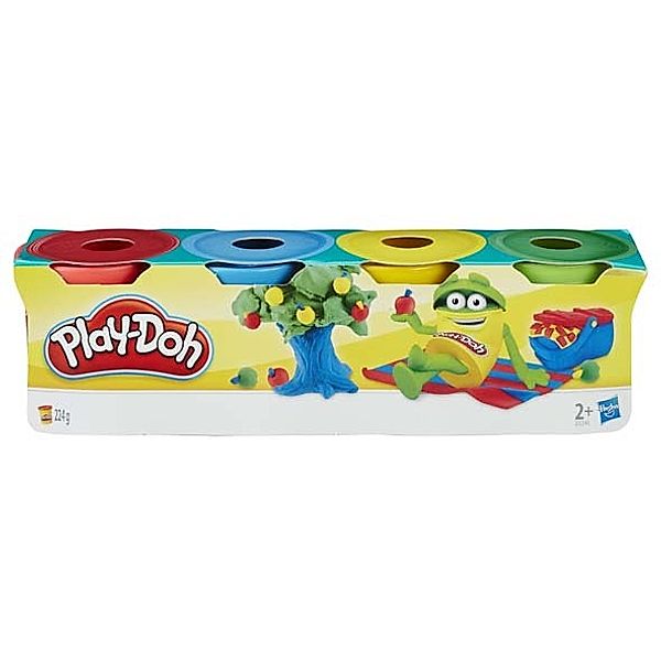 HASBRO Hasbro 2324110 Play-Doh Schulknete Mini 4er Pack