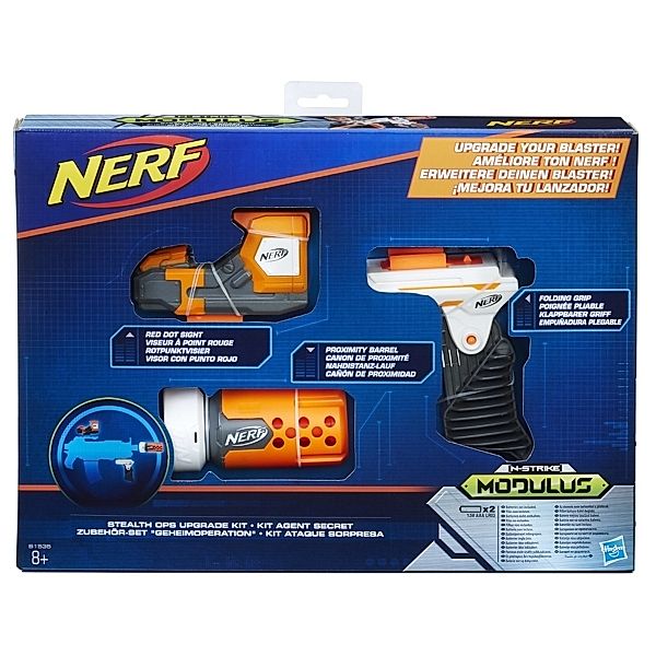 HASBRO Hasbro B1535EU6 Nerf N-Strike Modulus Zubehör-Set ''Gehei