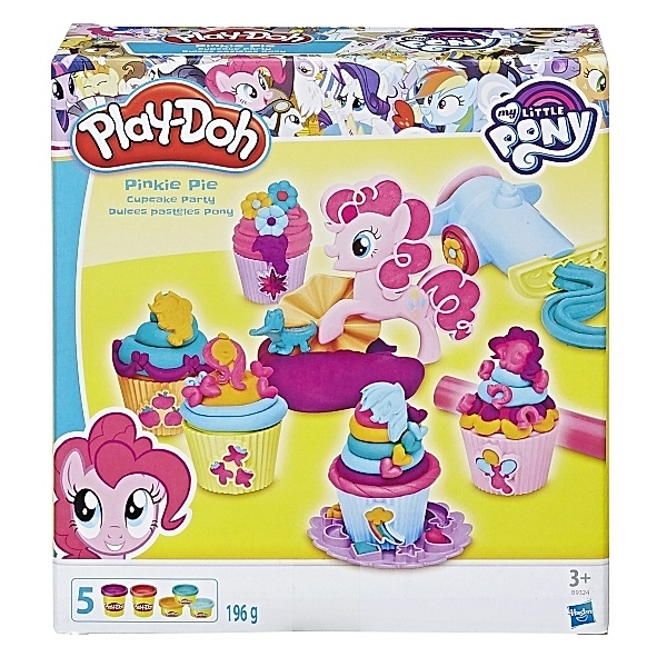 HASBRO Hasbro B9324EU4 Play-Doh My Little Pony Pinkie Pies Cupcake Party