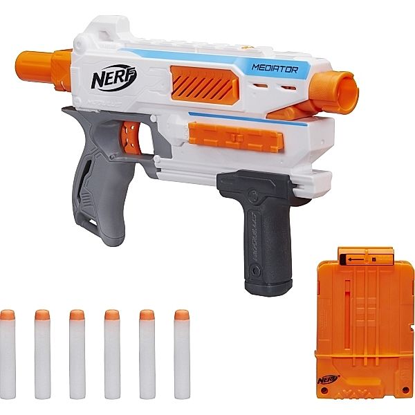 HASBRO Hasbro E0016EU4 Nerf N-Strike Modulus Mediator Pump Action Blaster