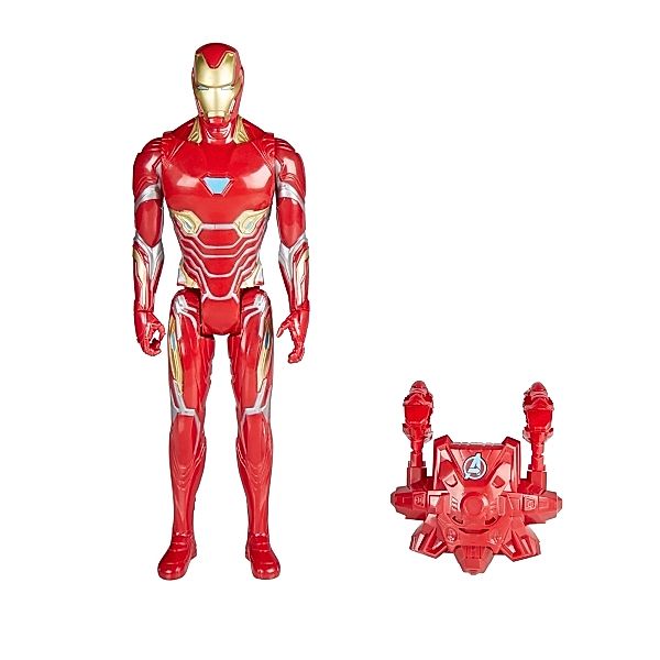 HASBRO Hasbro E0606100 Avengers Titan Hero Power FX Iron Man mit Power FX Pack