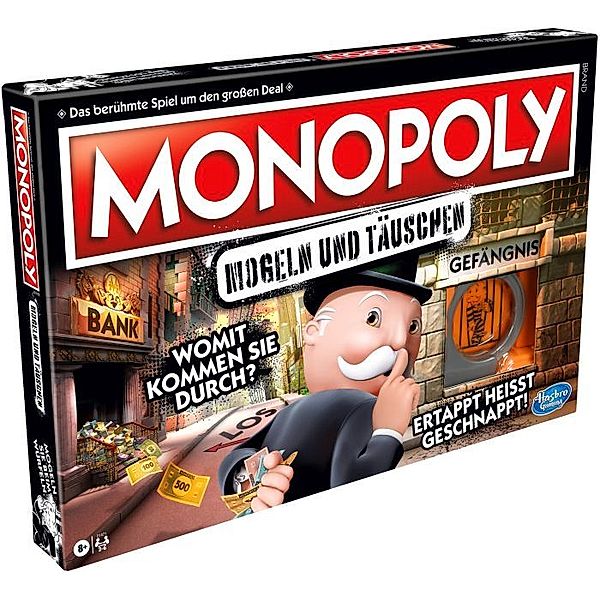 HASBRO Hasbro E1871398 Monopoly MOGELN & TÄUSCHEN