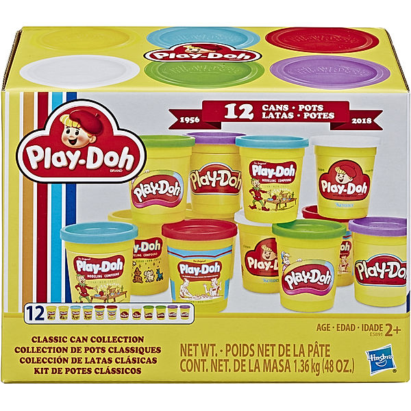 HASBRO Hasbro E5891EU5 Play-Doh CLASSIC CAN COLLECTION