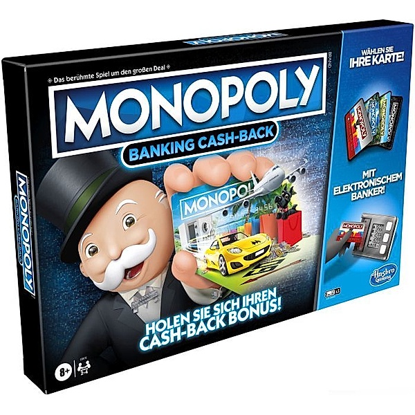 HASBRO Hasbro E8978100 Monopoly Banking Cash-Back