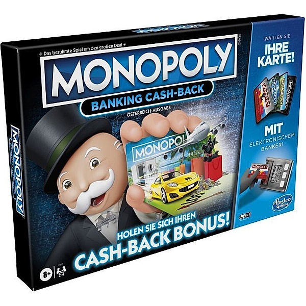 HASBRO Hasbro E8978156 Monopoly Banking Cash-Back Österreich