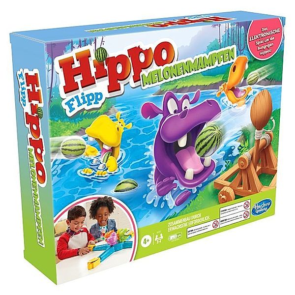 HASBRO Hasbro E9707800 Hippo Flipp Melonenmampfen