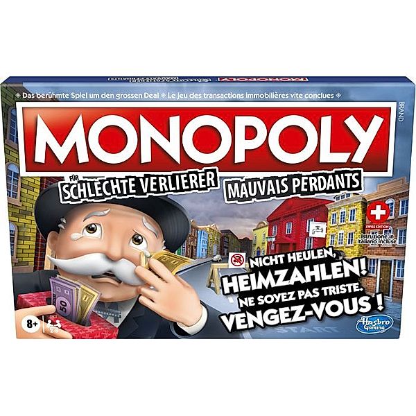 HASBRO Hasbro E9972149 Monopoly für schlechte Verlierer Schweiz