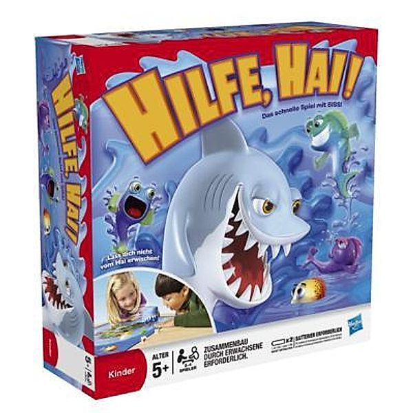 Hasbro Hilfe, Hai, 2-4 Spieler, ab 4 Jahren