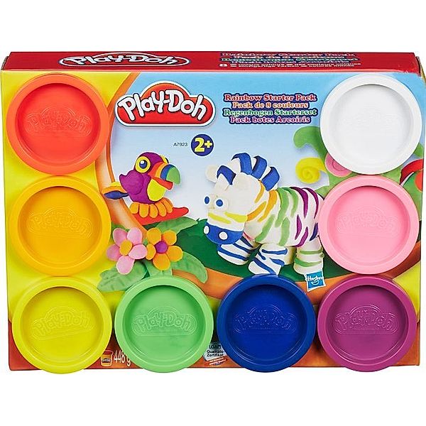 HASBRO Hasbro Play-Doh Regenbogen 8er Pack