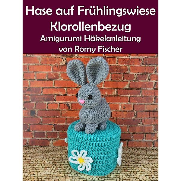 Hase auf Frühlingswiese Klorollenbezug, Romy Fischer