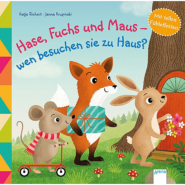 Hase, Fuchs und Maus - wen besuchen sie zu Haus?, Katja Richert, Janna Krupinski