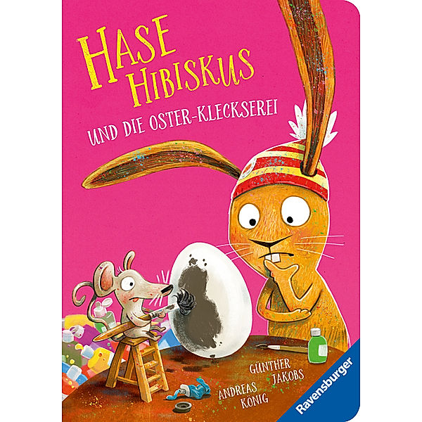 Hase Hibiskus: Die Oster-Kleckserei, Andreas König