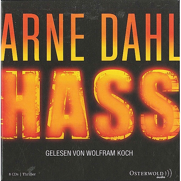 Hass, 8 Audio-CDs, Arne Dahl