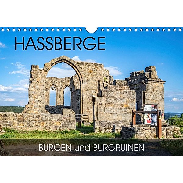 Haßberge - Burgen und Burgruinen (Wandkalender 2021 DIN A4 quer), Val Thoermer