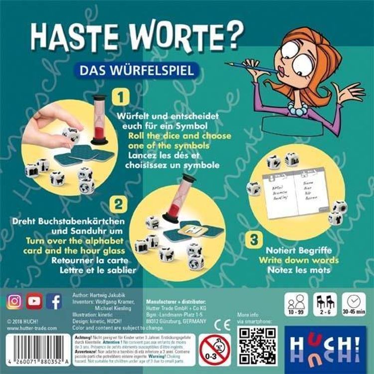 Haste Worte - Das Würfelspiel Spiel bestellen | Weltbild.de