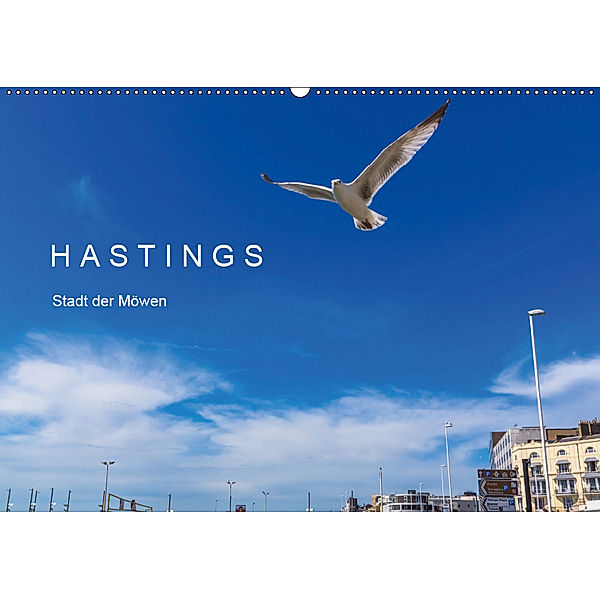 HASTINGS - Stadt der Möwen (Wandkalender 2019 DIN A2 quer), Michael Lobisch-Delija