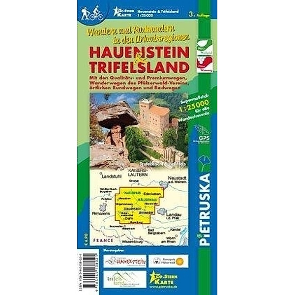 Hauenstein & Trifelsland, Wander- und Radwanderkarte