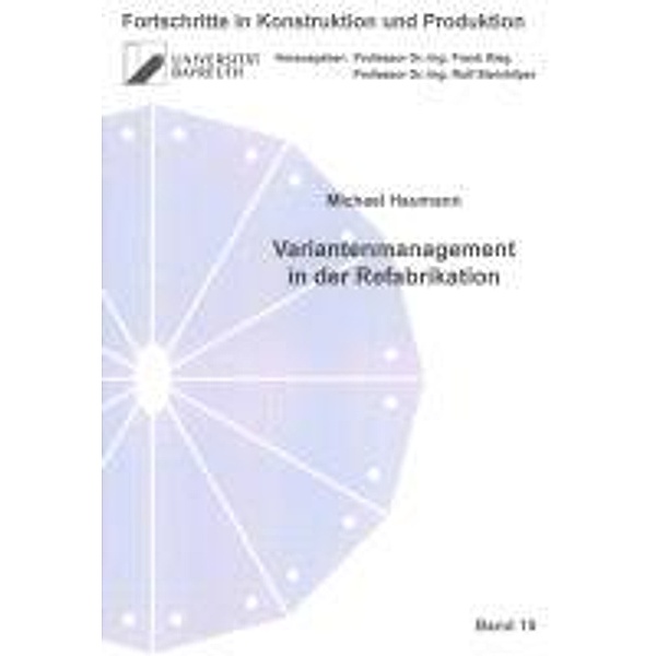 Haumann, M: Variantenmanagement in der Refabrikation, Michael Haumann