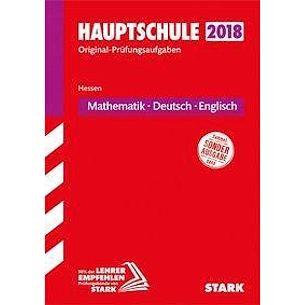 Hauptschule 2018 - Hessen - Mathematik, Deutsch Englisch