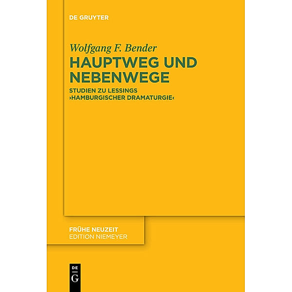 Hauptweg und Nebenwege, Wolfgang F. Bender