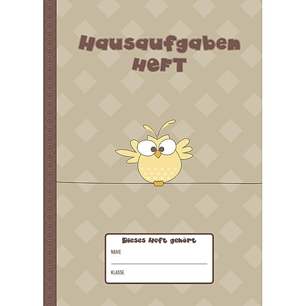 Hausaufgabenheft Vogel