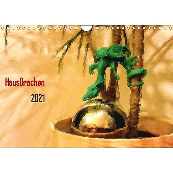 HausDrachen (Wandkalender 2021 DIN A4 quer), Inga Paulsen