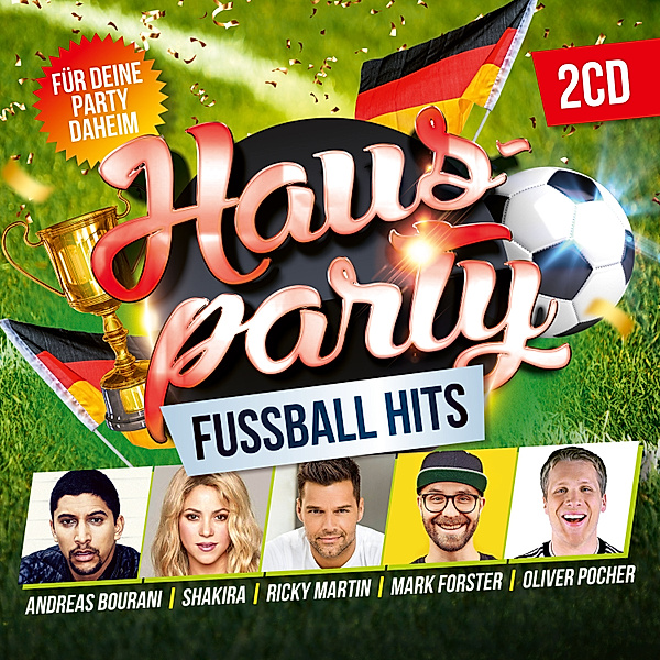 Hausparty - Fussball Hits (2 CDs), Diverse Interpreten