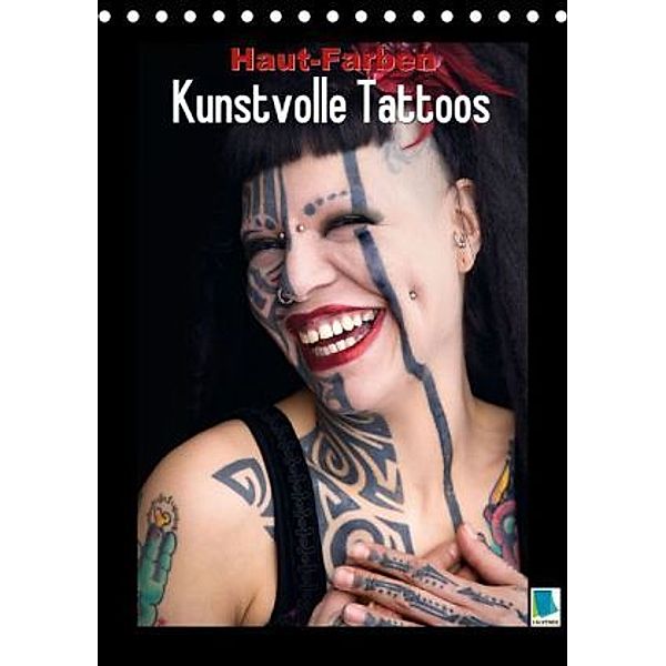 Haut-Farben - Kunstvolle Tattoos (Tischkalender 2016 DIN A5 hoch), Calvendo