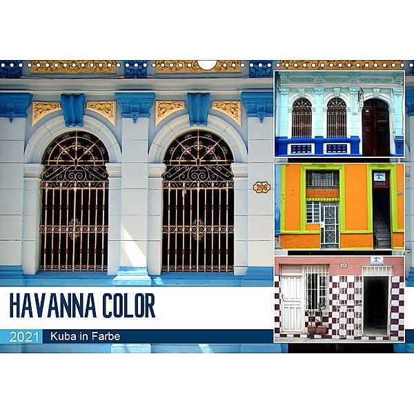 HAVANNA COLOR - Kuba in Farbe (Wandkalender 2021 DIN A3 quer), Henning von Löwis of Menar, Henning von Löwis of Menar