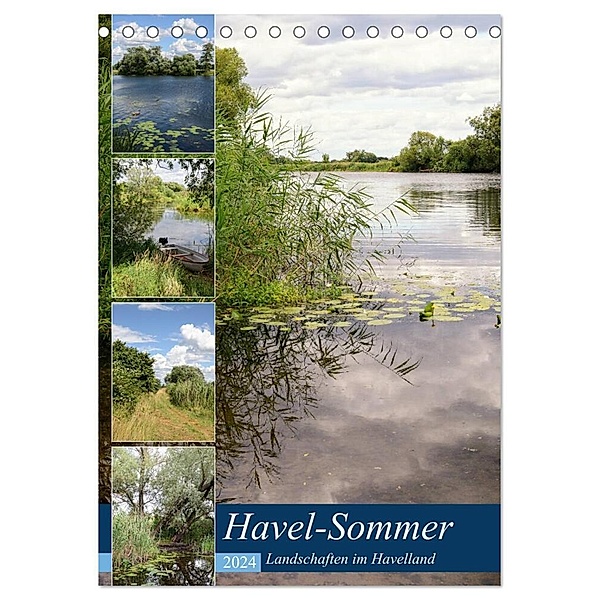 Havel-Sommer - Landschaften im Havelland (Tischkalender 2024 DIN A5 hoch), CALVENDO Monatskalender, Anja Frost