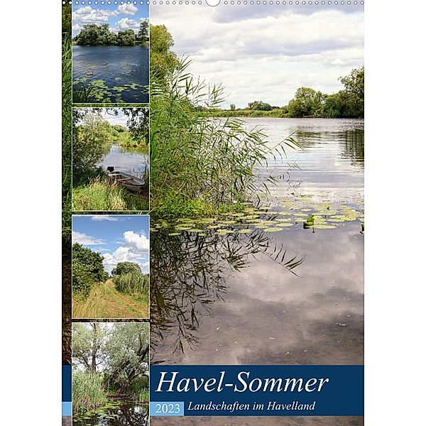 Havel-Sommer - Landschaften im Havelland (Wandkalender 2023 DIN A2 hoch), Anja Frost