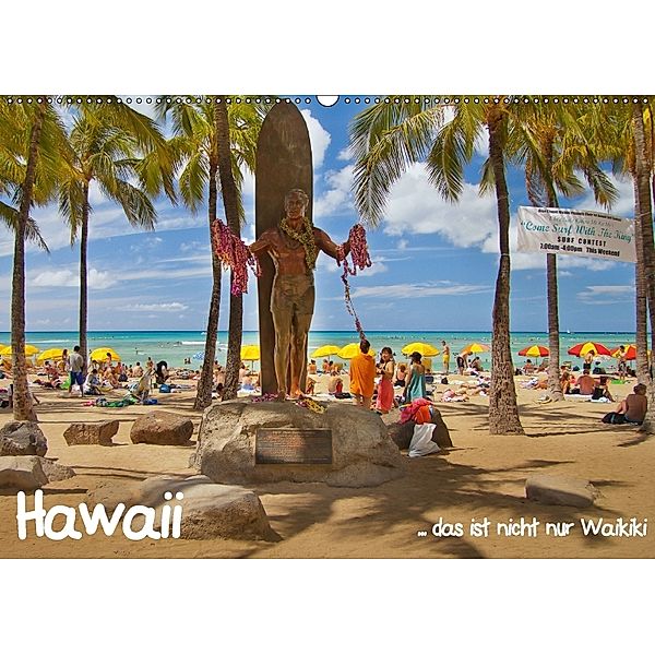 Hawaii ... das ist nicht nur Waikiki (Wandkalender 2018 DIN A2 quer), studio-fifty-five