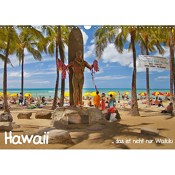 Hawaii ... das ist nicht nur Waikiki (Wandkalender 2019 DIN A3 quer), studio-fifty-five