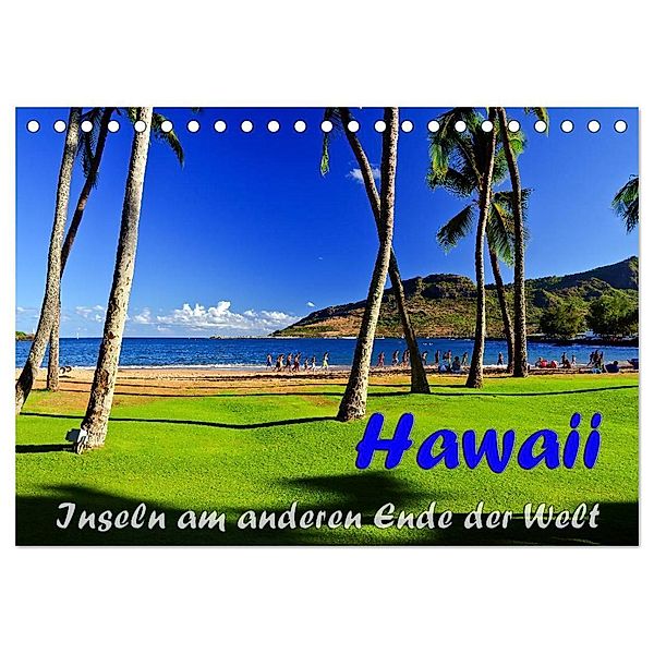 Hawaii - Inseln am anderen Ende der Welt (Tischkalender 2024 DIN A5 quer), CALVENDO Monatskalender, Berlin, Andreas Schön