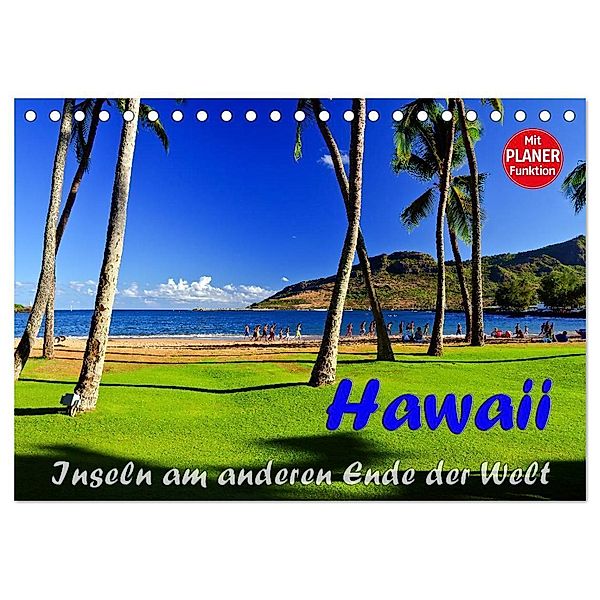 Hawaii - Inseln am anderen Ende der Welt (Tischkalender 2024 DIN A5 quer), CALVENDO Monatskalender, Berlin, Andreas Schön
