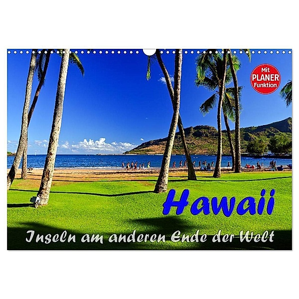Hawaii - Inseln am anderen Ende der Welt (Wandkalender 2024 DIN A3 quer), CALVENDO Monatskalender, Berlin, Andreas Schön