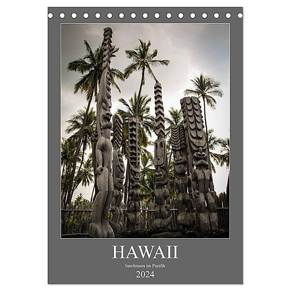 Hawaii - Inseltraum im Pazifik (Tischkalender 2024 DIN A5 hoch), CALVENDO Monatskalender, Florian Krauss - www.lavaflow.de