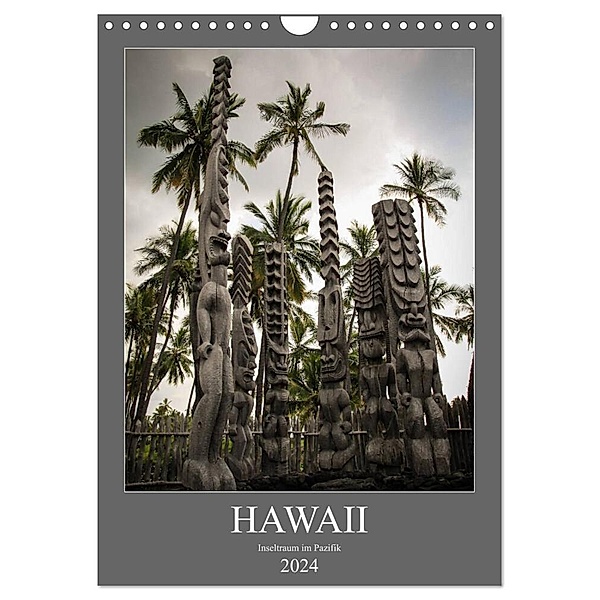Hawaii - Inseltraum im Pazifik (Wandkalender 2024 DIN A4 hoch), CALVENDO Monatskalender, Florian Krauss - www.lavaflow.de