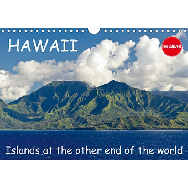 Hawaii - Islands at the other end of the world (Wall Calendar 2021 DIN A4 Landscape), Andreas Schön