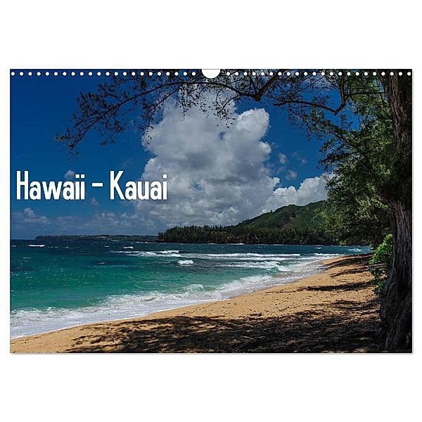 Hawaii - Kauai (Wandkalender 2024 DIN A3 quer), CALVENDO Monatskalender, Rolf-Dieter Hitzbleck