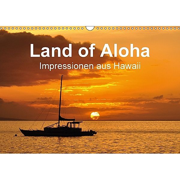 Hawaii - Land of Aloha (Wandkalender 2018 DIN A3 quer), Uwe Bade